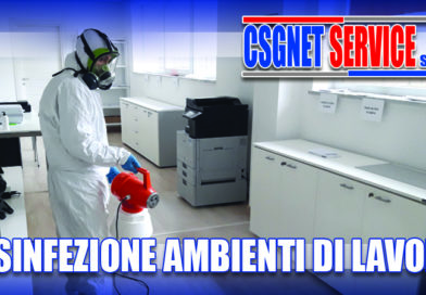 Sanificazione e Disinfezione ambienti di lavoro